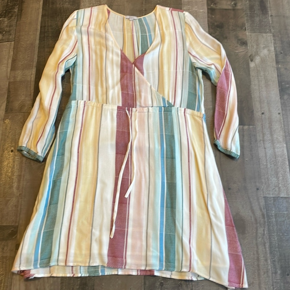 Rails For Anthropologie Deep V Front Long Sleeve … - image 1